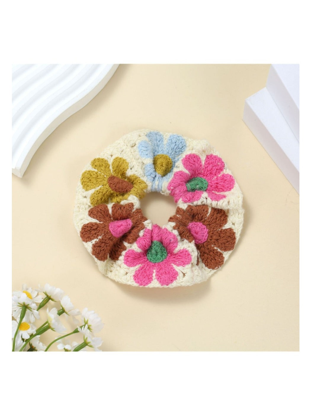 Gifty - Fashionable Knitted Scrunchie Hair Bands