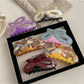 Beau - Alloy Detail Butterfly Shape Acetate Claw Clip
