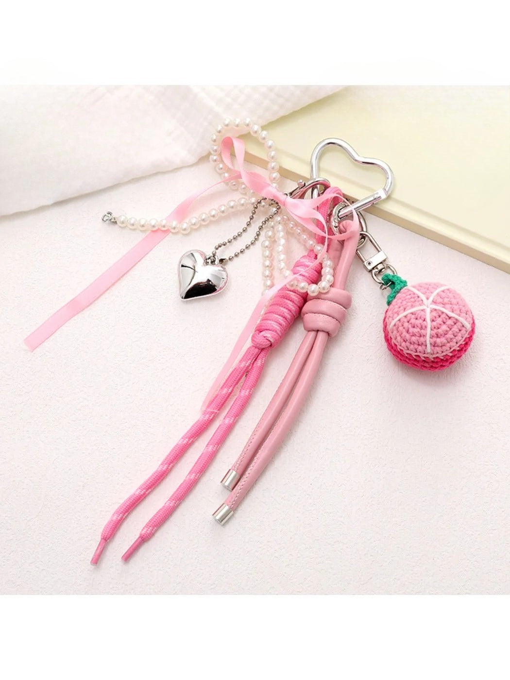 Keypus - Cute Fruit-Shaped Pendant Keychain