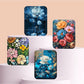 Mirroray - Floral Double-Sided Printed Folding Makeup Mirror
