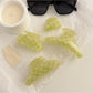 Beau - Green Plaid Claw Clip