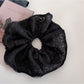 Gifty - Elegant Chiffon Lace Hair Scrunchie