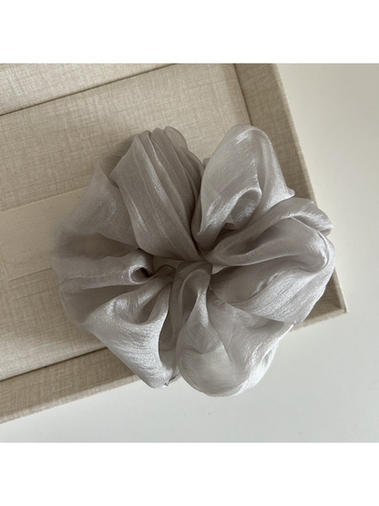 Gifty - Polyester Ruched Oversized Hair Scrunchie
