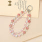 Keypus - Double Chain Beaded Butterfly Keychain