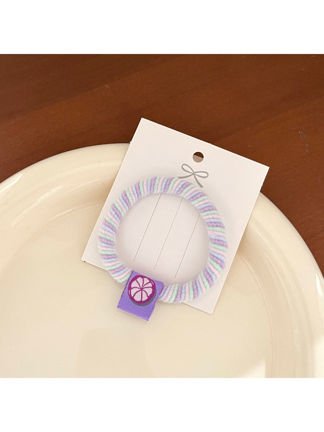 Gifty - Colorful Fruit Pattern Hair Ties for Women