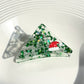 Beau - Christmas Theme Glitter Heart Claw Clip