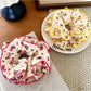 Gifty - Floral Print Double Layer Scrunchie Sweet
