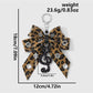 Keypus - Y2K Leopard Print Bow Dangle Bag Charm Keychain