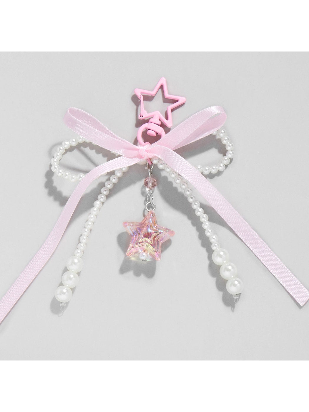 Keypus - Cute Y2K Lace Bow Bag Charm Keychain
