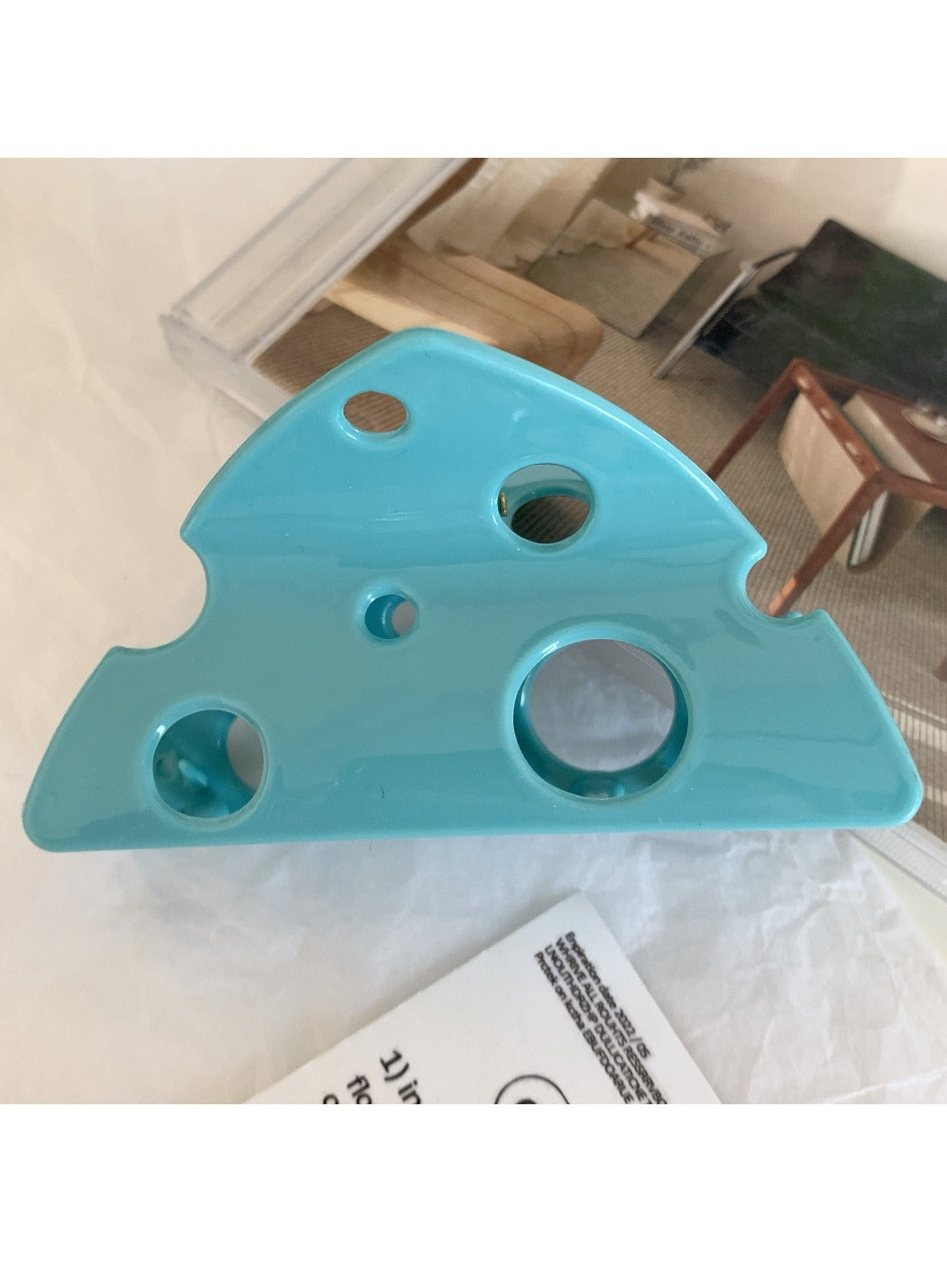 Beau - Cheese Shaped Hair Claw Clip