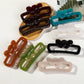 Beau - Hollow Heart Hair Claw Clip