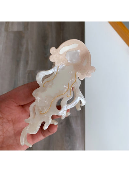 Beau - Acetate Jellyfish Shaped Hair Clip