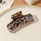 Beau - Leopard Print Square Hair Clip
