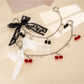 Keypus - Lace Bow Pendant Chain Phone Strap Keychain