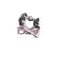 Gifty - Ruffled Polka Dot Bow Design Scrunchie
