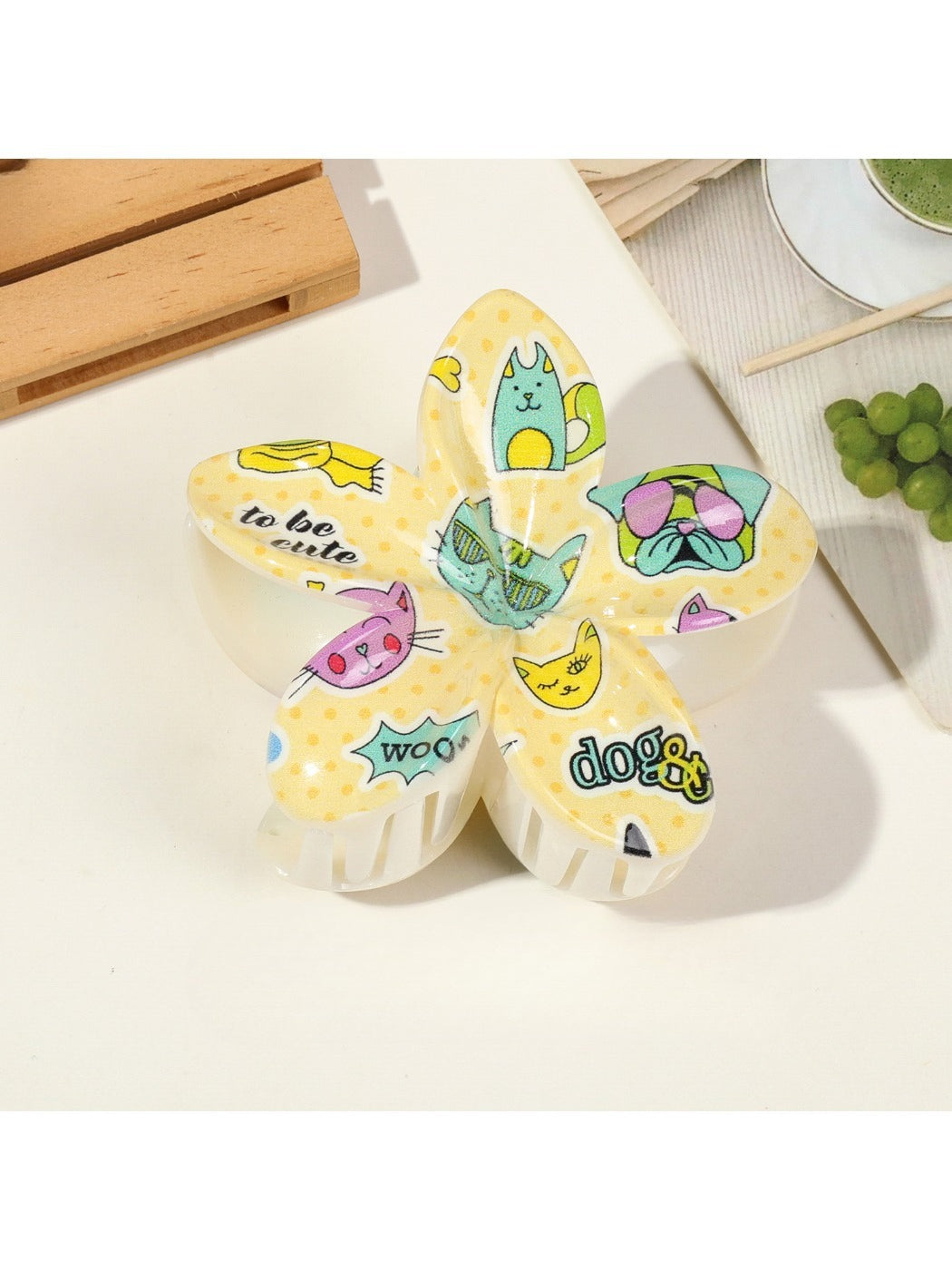 Beau - Beautiful Egg Flower Hair Clips
