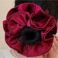 Gifty - Spring Retro Solid Colored Scrunchie