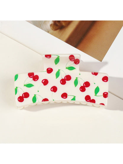 Beau - Large Fruit Themed Shark Hair Clip