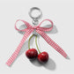 Keypus - Y2K Bow Cherry Bag Charm Keychain Pendant