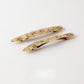 Beau - Elegant Marbled Print French Barrette