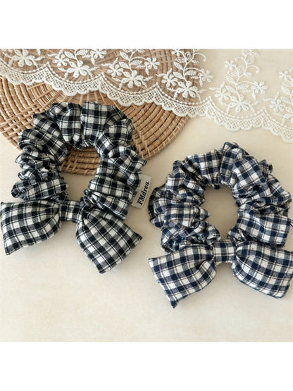 Gifty - Plaid Bow Hair Tie