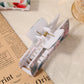 Beau - Elegant Openwork Floral Square Claw Clip