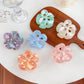 Beau - Glossy Hollow Flower Design Claw Clip