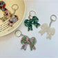 Keypus - Acetate Bow Shaped Keychain Charm