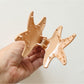 Beau - Starfish Ocean Style Glossy Claw Hair Clip