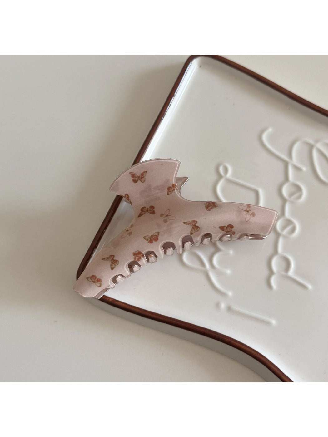 Beau - Butterfly Print Hair Clip