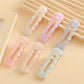 Beau - Colorful Hollowed Out Wave Shaped Hair Clip