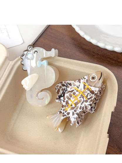 Beau - Ocean Series Acetate Cartoon Hair Clip