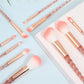 Smoosh 10 Piece Pink Makeup Brush alternate product view