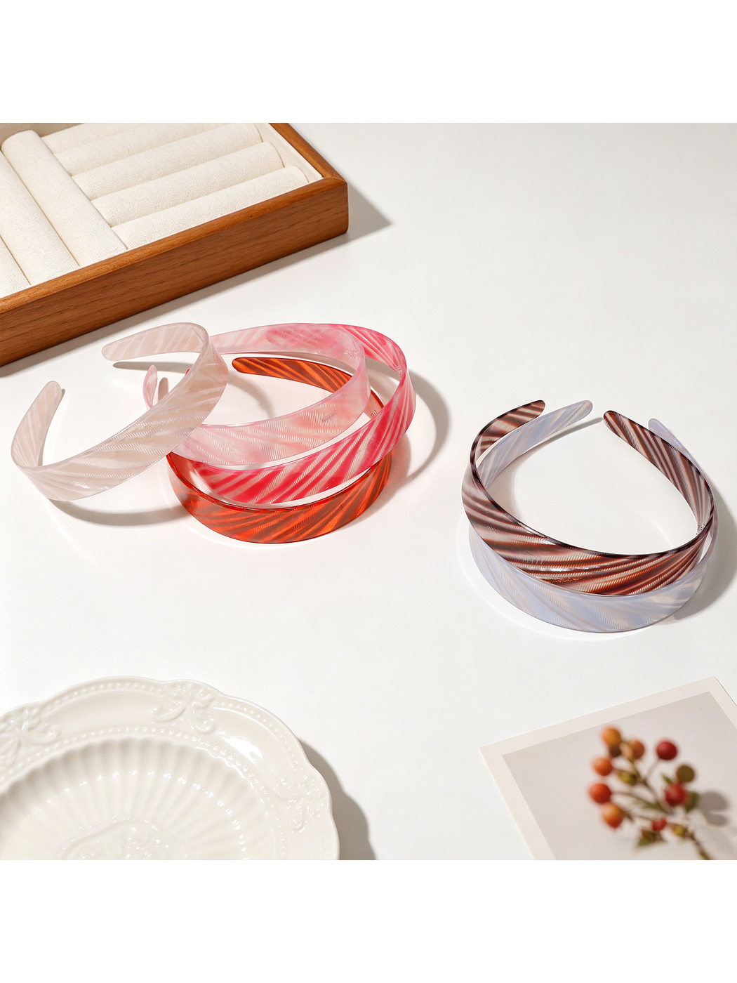Gifty - Minimal Striped PVC Daily Wear Headband