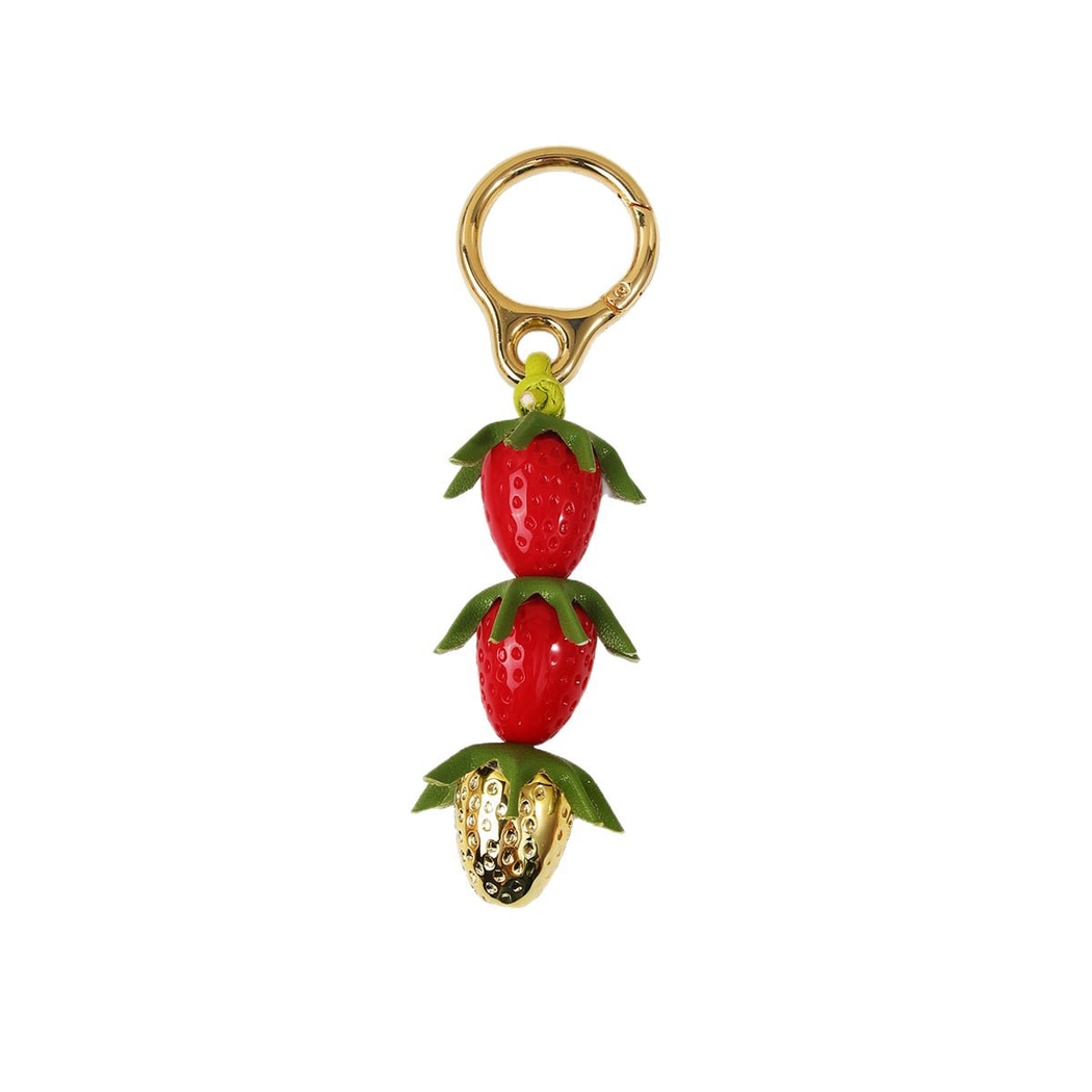 Keypus - Cute Fresh Style Strawberry Pendant Keychain