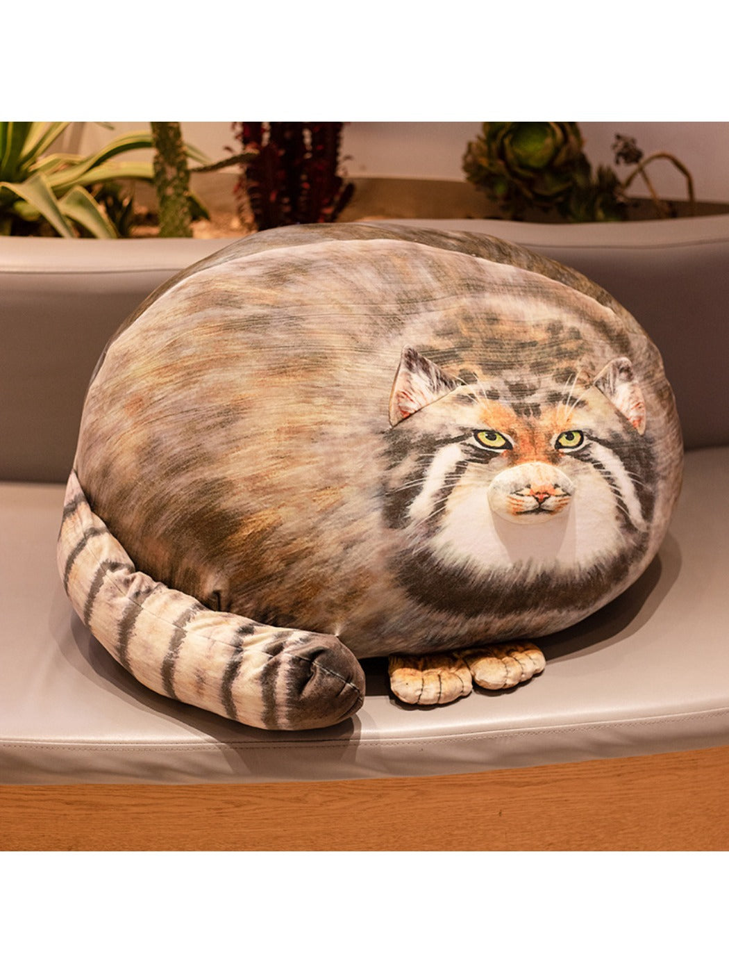 Kuta - Fierce Cute Pallas Cat Plush Pillow