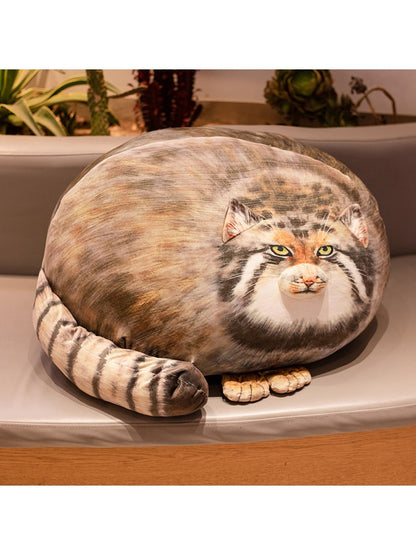 Kuta - Fierce Cute Pallas Cat Plush Pillow