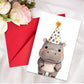 Carduria - Animal Themed Birthday Card