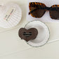 Beau - Heart Cutout Geometric Plastic Claw Clip