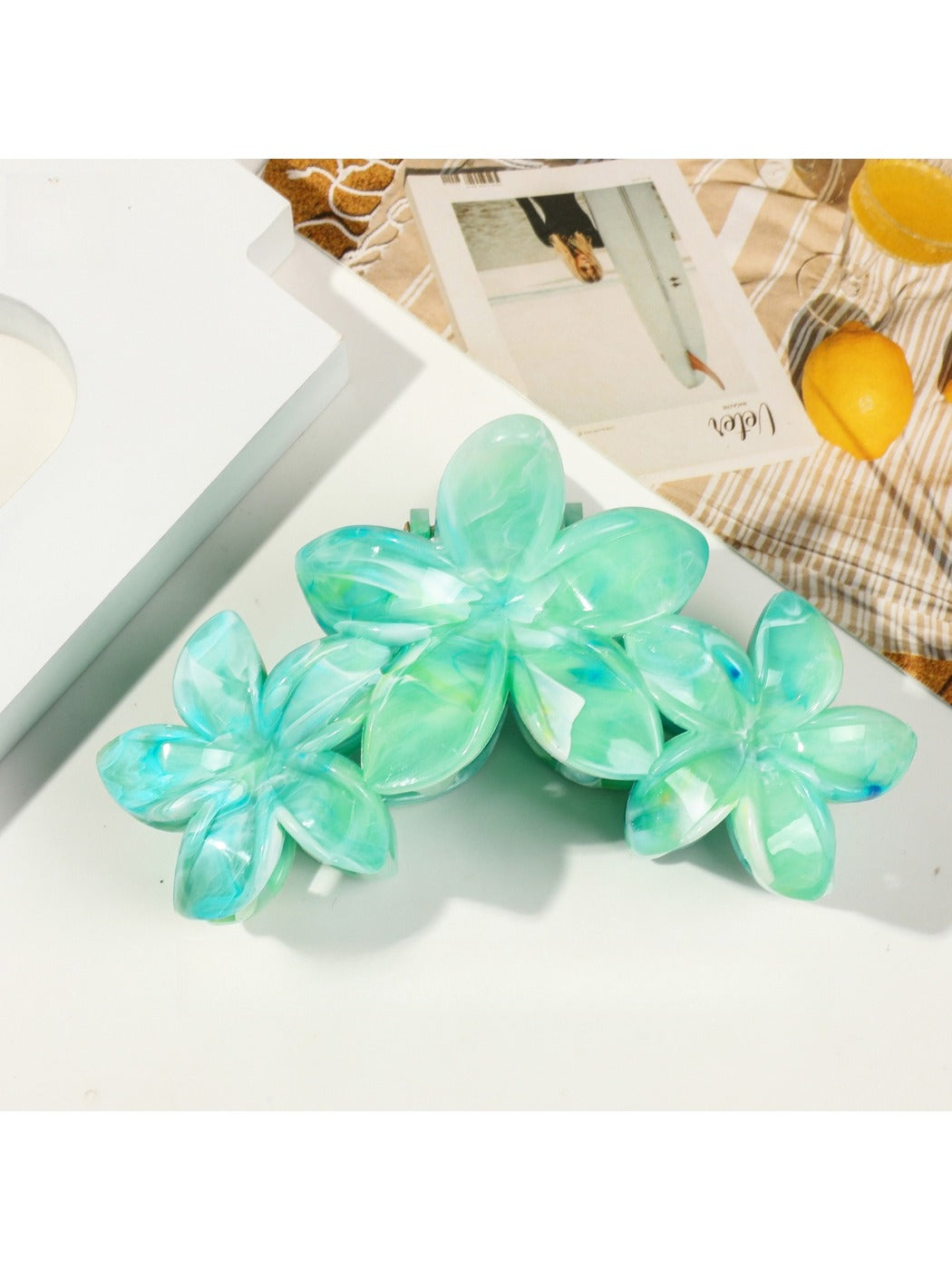 Beau - Frangipani Flower Hair Clip