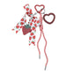 Keypus - Sweet Strawberry Bow Mirror Keychain