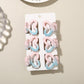 Beau - 6 Piece Heart Design Claw Hair Clips Set