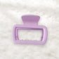Beau - Modern Hollow Square Plastic Hair Claw Clip