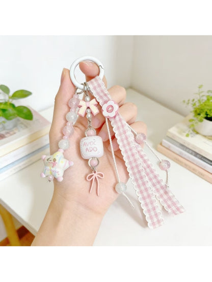 Keypus - Cartoon Star Charm Keychain