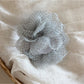 Beau - Polka Dot Mesh Flower Claw Clip