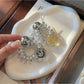 Gifty - Smiley Face Bow Spiral Plastic Hair Tie