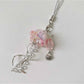 Keypus - Clear Look Jellyfish Alloy Plastic Keychain