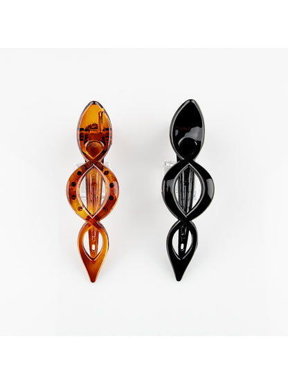 Beau - Vintage Openwork Geometric Hair Claw Clip
