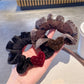Gifty - Polka Dot Heart Voluminous Scrunchie