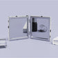 Mirroray - Vintage Rose Motif Square Compact Mirror